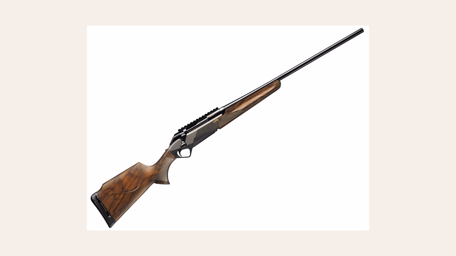 Benelli Lupo BE.S.T. Wood bolt-action rifle on a neutral background